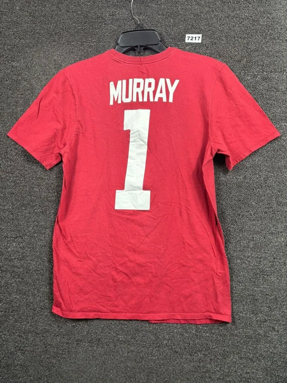 Oklahoma Sooners Shirt Mens Medium Red NCAA Football Nike Jordan Murray 1 Tee